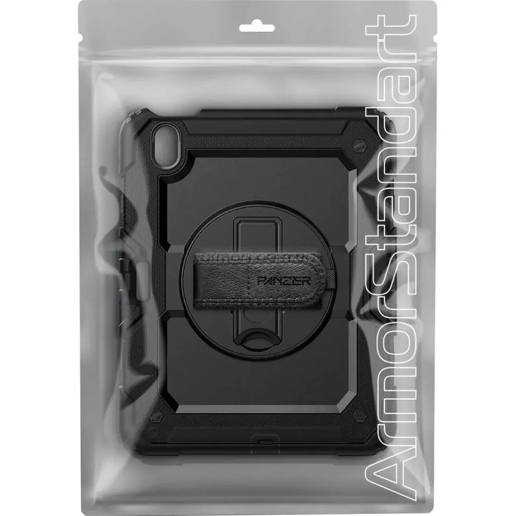 Чехол ArmorStandart Panzer для Apple iPad Air 10.9` (2020-2022)/Air 11` (2024-2026)/Pro 11` (2020-2022) Black (ARM82526) [135040] - фото 5