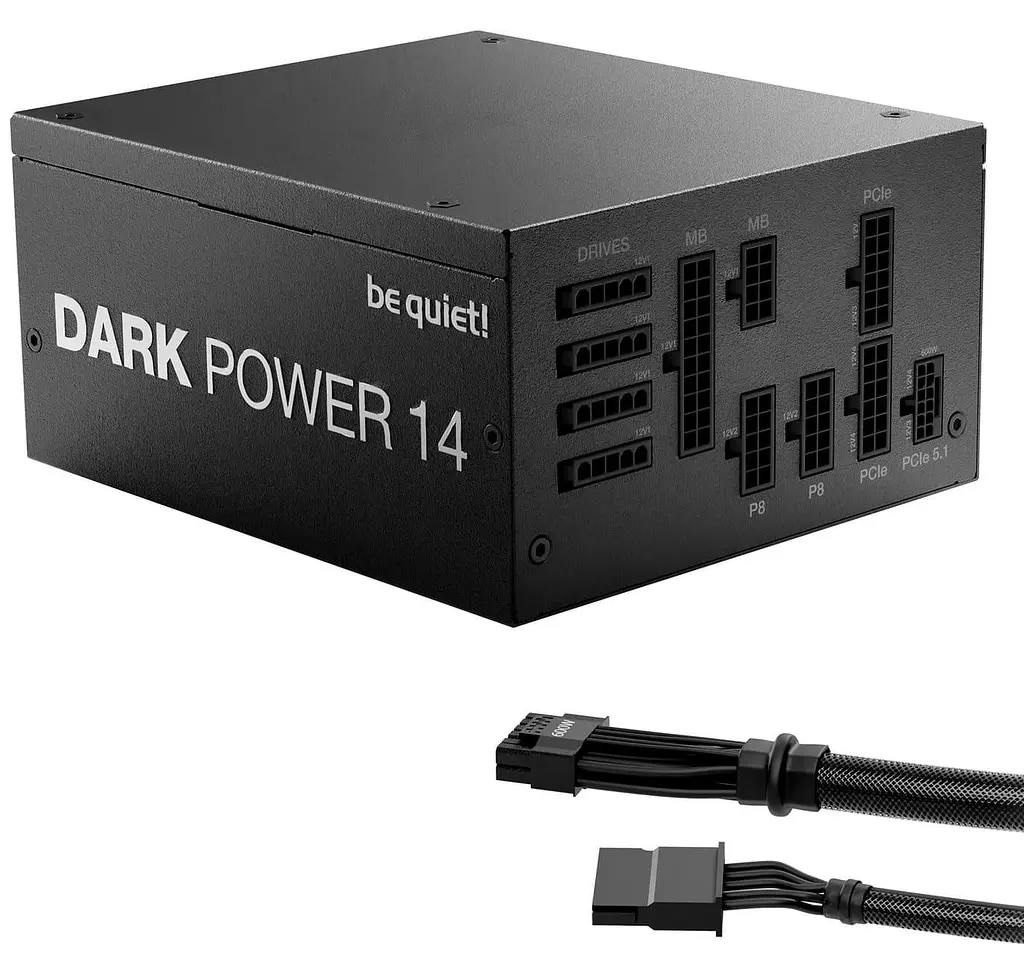 Блок живлення Be quiet! DARK POWER 14 850W 80+ Titanium (BP019EU) Black - фото 4