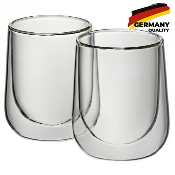 Набор стаканов с двойными стенками Kela Fontana для капучино 180 мл 2 шт. (00000021300) - фото 2