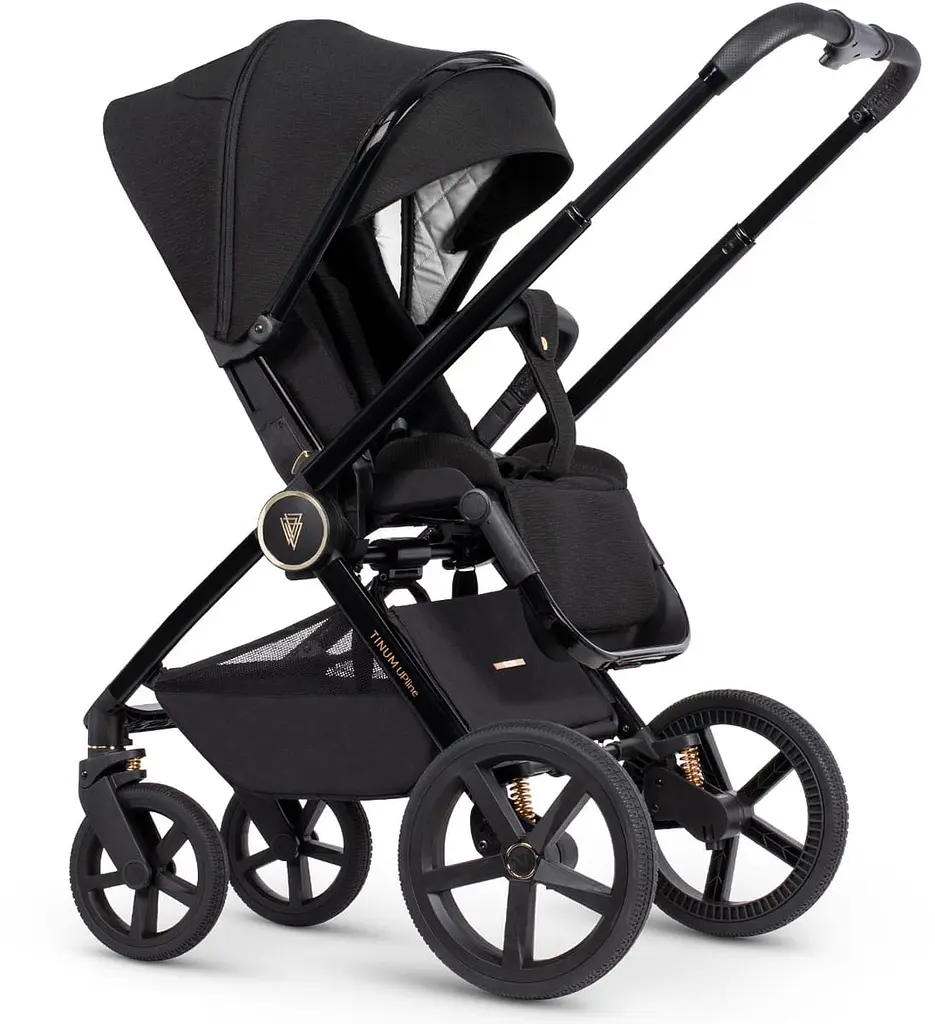 Универсальная коляска 2 в 1 Venicci Tinum Upline, All Black (5905261330130) - фото 9
