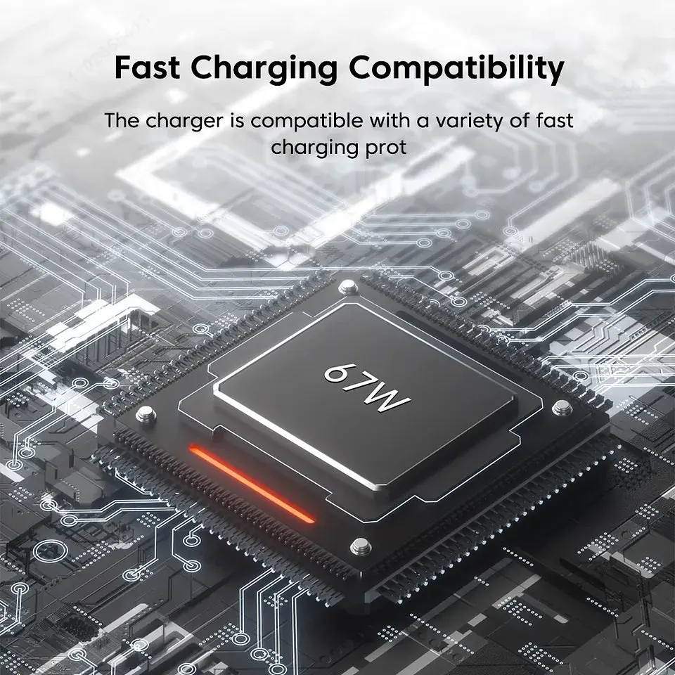 Зарядний пристрій Xiaomi MI Turbo 4.0 MDY-12-EH service 67W 6.2A White (79685605) - фото 3