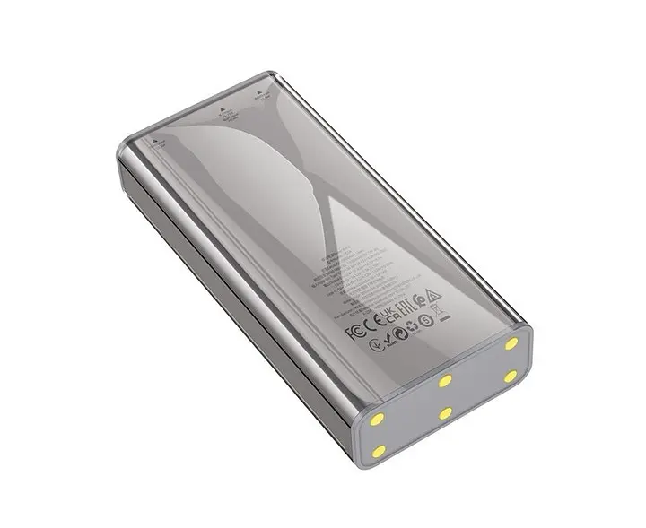 Акумулятор зовнішній Hoco J103 Discovery edition 22.5 W 10000 mAh сірий - фото 2