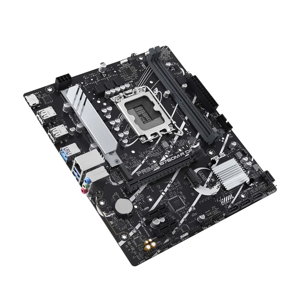 ASUS Материнcька плата PRIME B760M-R D4 s1700 B760 2xDDR4 M.2 HDMI mATX - фото 5