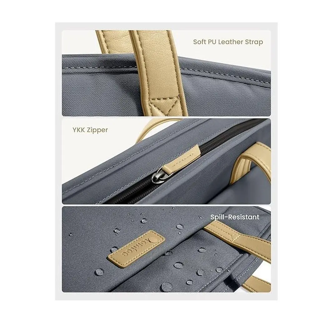 Сумка для ноутбука Tomtoc Versatile-T23 Laptop Tote Bag Grayish Blue 16 Inch/18L T23L1B1 - фото 2