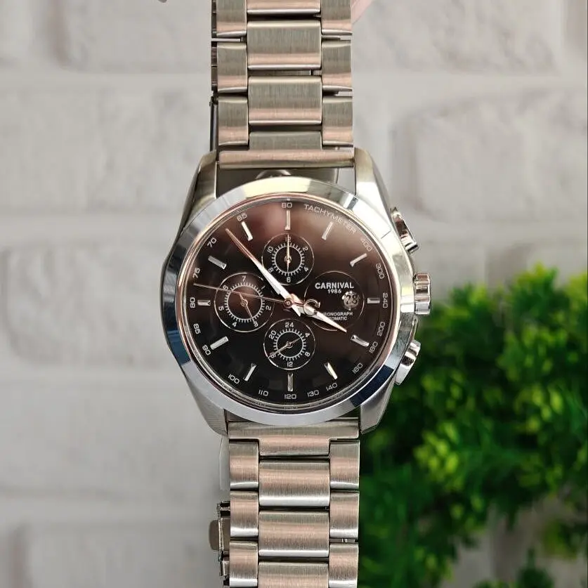 Наручний годинник чоловічий Carnival Genius Prime Silver 2 ремінці Сріблястий (3599) - фото 6