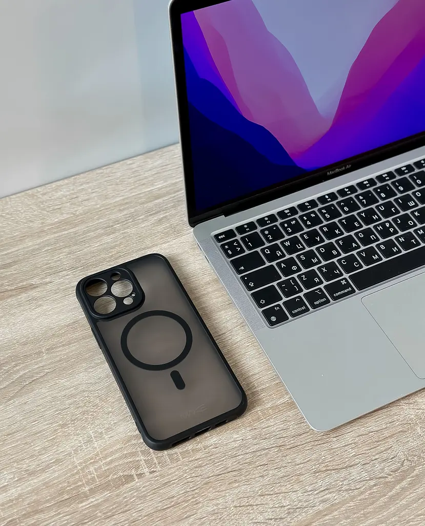 Чохол Make Apple iPhone 15 Pro Max Frame Magnet Black - фото 5
