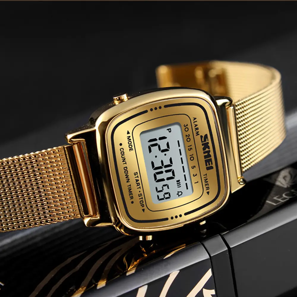 Наручные часы женские 1901MHGD Gold Mesh Skmei acs0030480 - фото 3