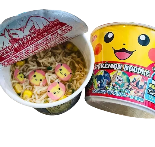 Локшина швидкого приготування Sanyo Foods Sapporo Ichiban Pokemon зі смаком соєвого соусу 38г - фото 3