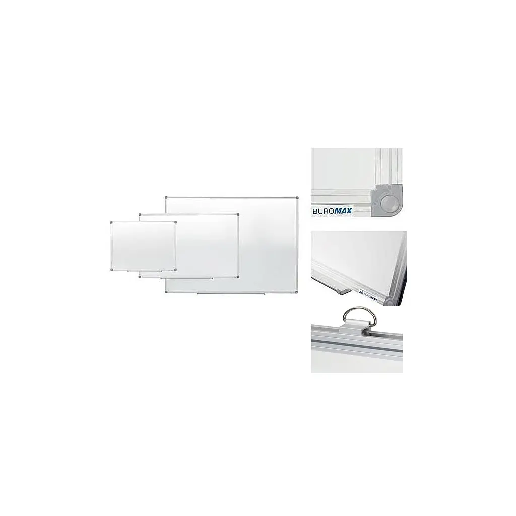 Офісна дошка Buromax JOBMAX magnetic, 60х90см, aluminum frame (BM.0002) - фото 2