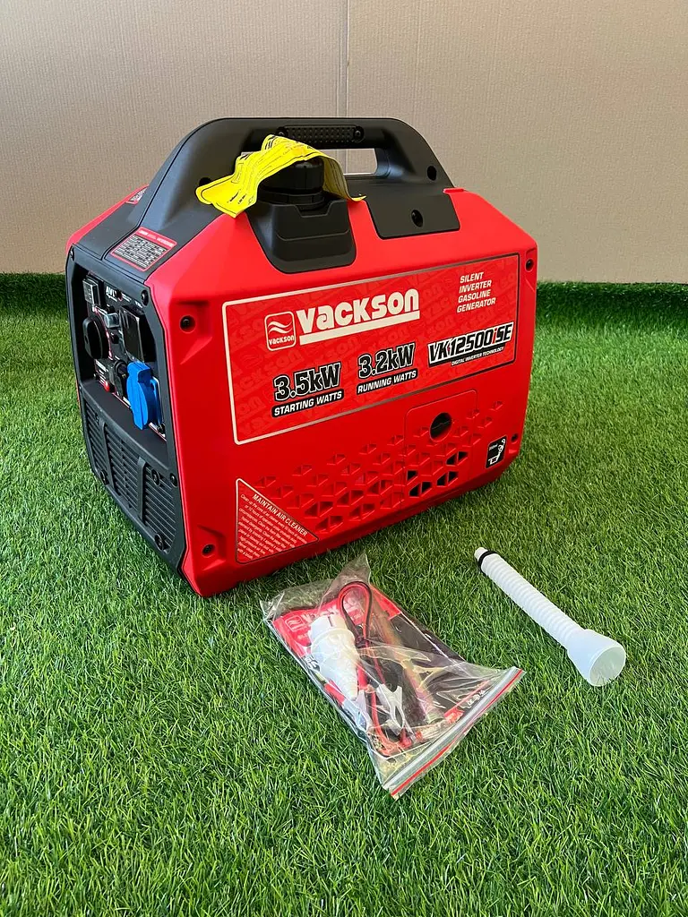 Інверторний бензиновий генератор Vackson VK12500iSE 3.2/3.5 кВт + Електростатер - фото 8