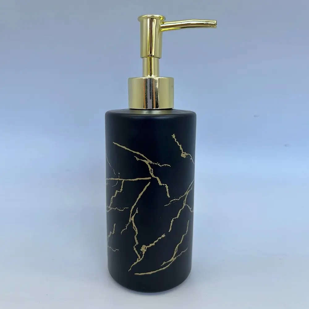 Дозатор для рідкого мила Black Marble R89573, 350 мл - фото 2