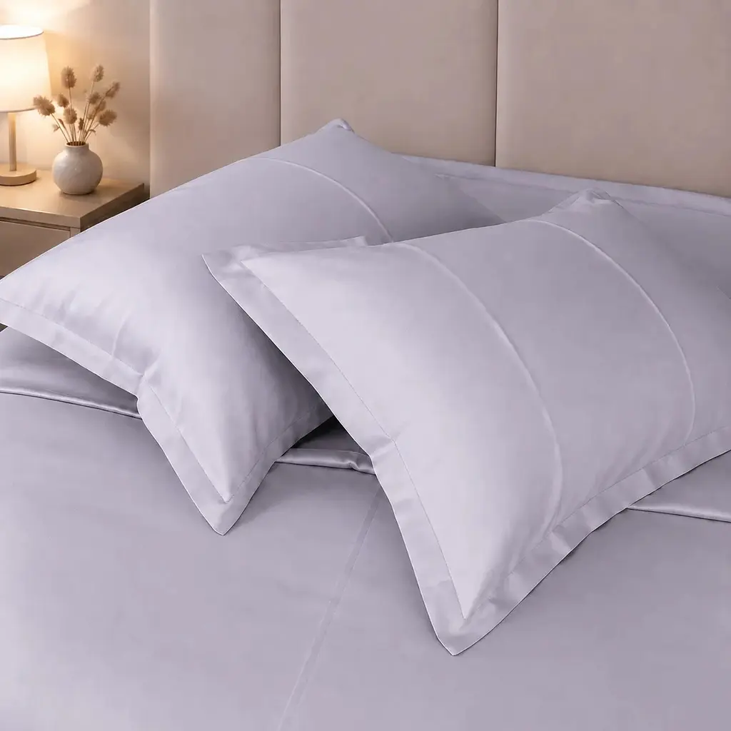 Комплект постільної білизни MirSon Tencel Light Ivory 2x143x210 см (2200013881759) - фото 5