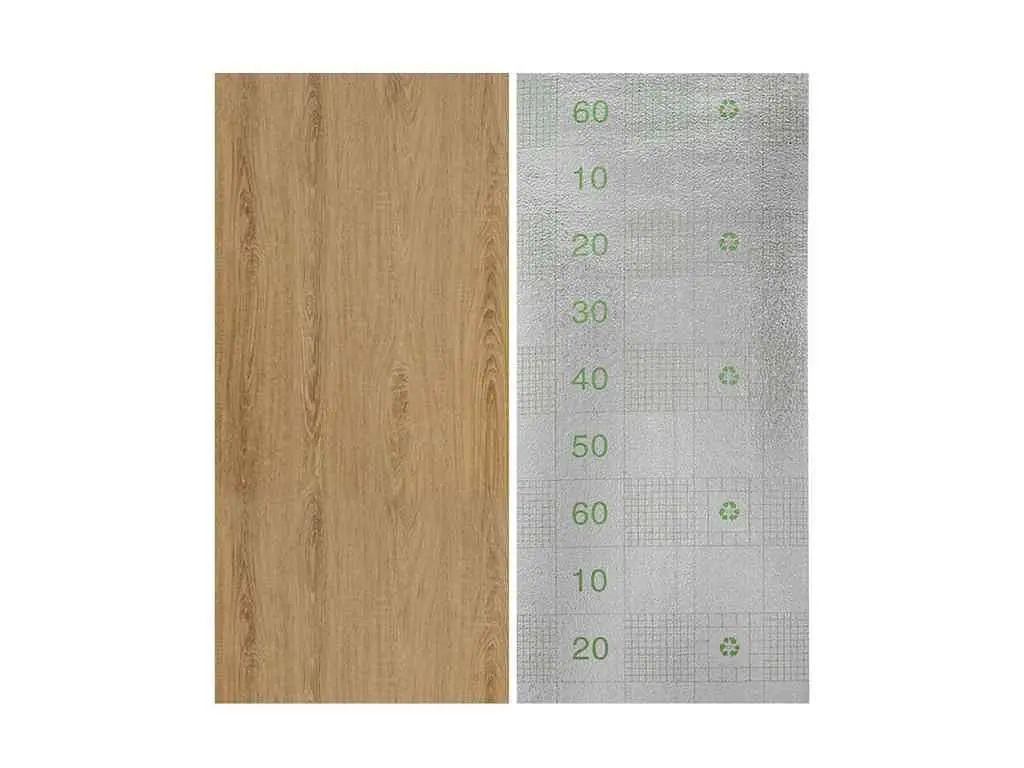 Самоклеюча вінілова плитка в рулоні STICKER WALL 600*3000*2мм Клен Мат SW-00001179 - фото 5