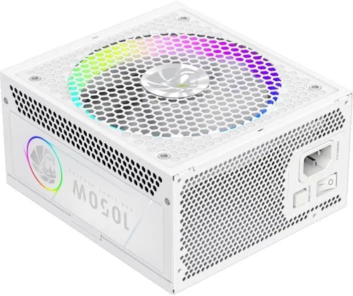 Блок живлення GameMax RGB PRO 1050G 1050W ATX 3.1 80+ Gold White (RGB PRO 1050G WH) - фото 9
