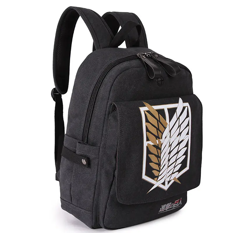 Рюкзак Атака титанов Attack on Titan LOCO rucksack АТ 22.05 черный - фото 3