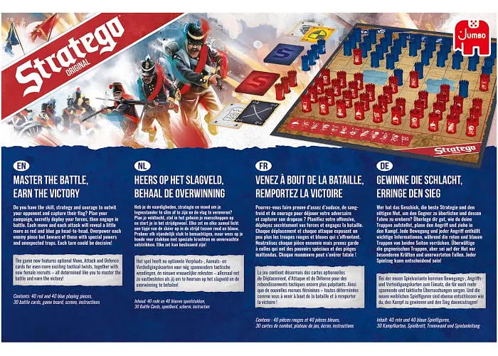 Настільна гра Jumbo Spiele GmbH Стратего (Stratego Original) (англ.) (PS049) - фото 2