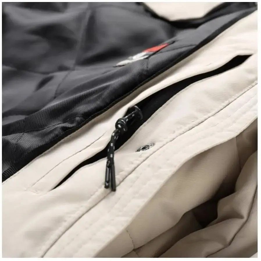 Куртка Alpine Pro Egypa S Бежевый/Черный (1054-007.018.0073) - фото 6