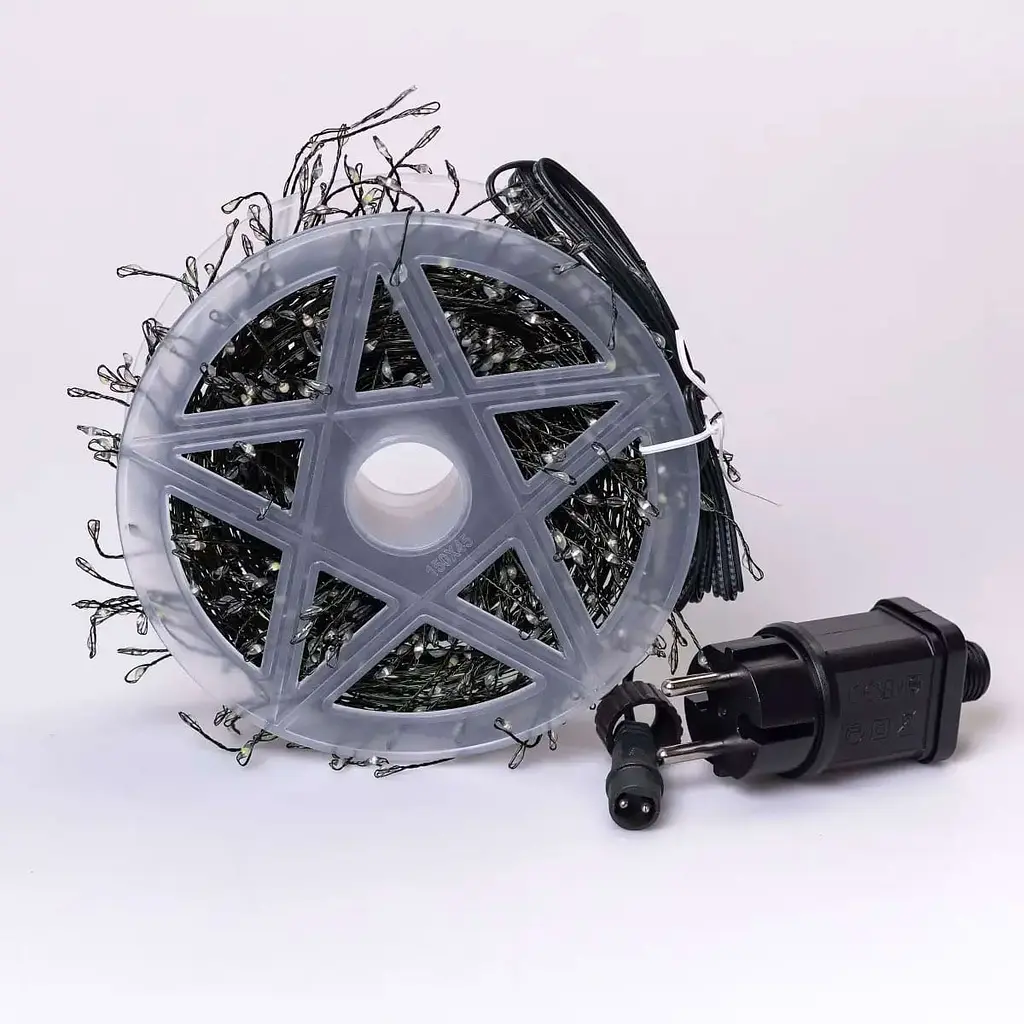 Гірлянда-нитка GarlandoPro Хвойна лапа 640 LED 30 м, синій (D1750BL) - фото 8