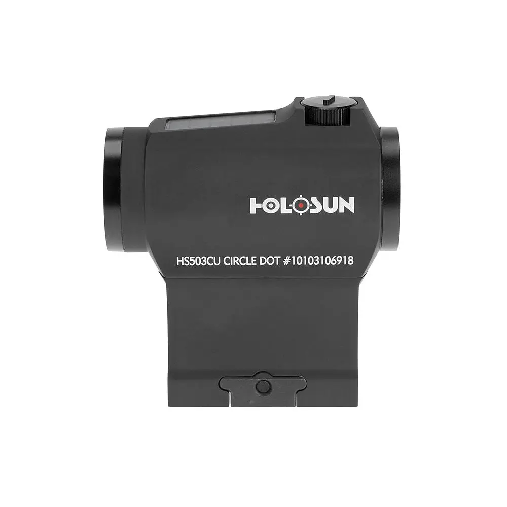 Коліматорний приціл Holosun HS503CU 2MOA/65MOA red dot мультиприцільна сітка, із сонячною батареєю (HS503CU) - фото 3