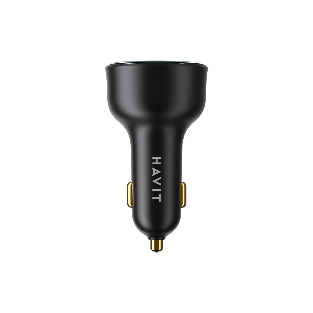 Автомобільний зарядний пристрій HAVIT HV-CC100W 100W USB+USB-C HAVIT (28099-000) - фото 4