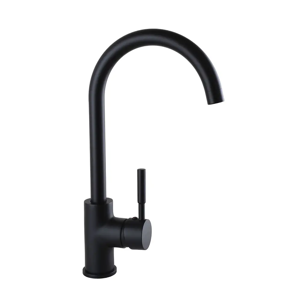 Смеситель для кухни Globus Lux Lazer GLLR-0203S-10-BB Черный матовый - фото 2