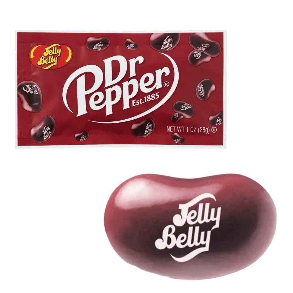 Драже Jelly Belly Dr Pepper Jelly Bean 28г - фото 4