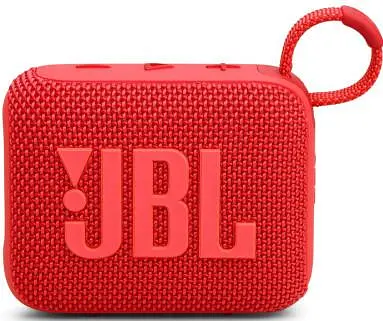 Акустична система JBL Go 4 Red (JBLGO4RED)