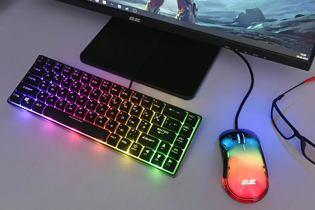 Миша ігрова 2E Gaming MG345 RGB USB Transparent 2E-MG345TR - фото 7