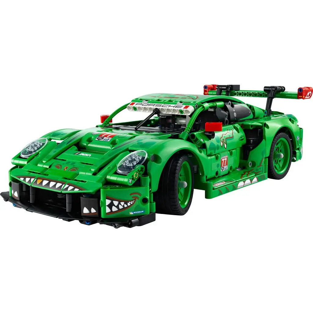 Конструктор LEGO Technic Автомобиль Porsche 911 GT3 R REXY AO Racing 1313 деталей (42224) - фото 6