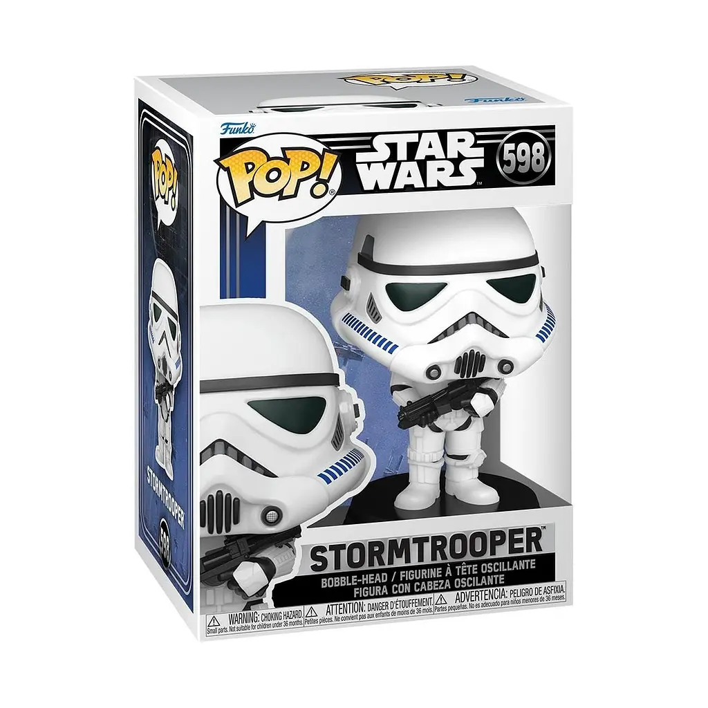 Фігурка брелок Funko Pop Зоряні війни Штурмовик Star Wars Stormtrooper 10 см FP SW S 598 - фото 3
