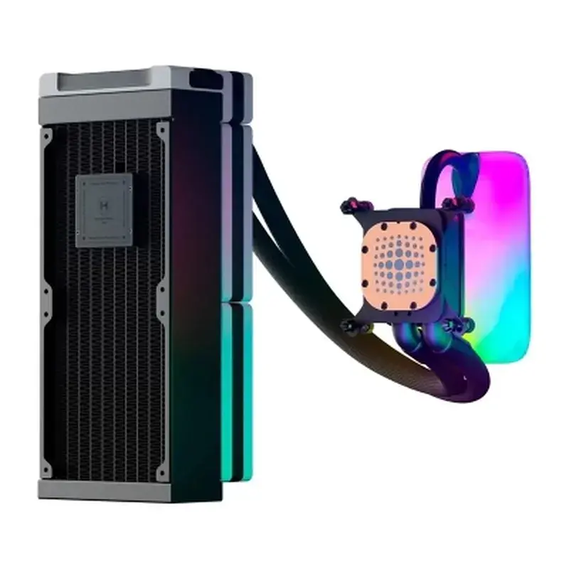 Система рідинного охолодження Hyte THICC Q60 5'''' LCD (FAN-HYTE-Q60-BW) - фото 4
