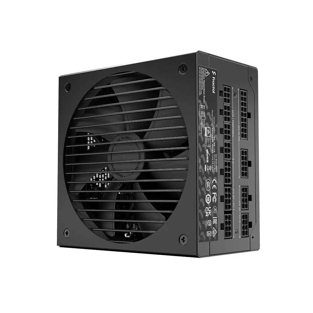 Блок живлення Fractal Design Ion 3 Gold 850W ATX 3.1 80+ Gold Black (FD-P-IA3G-850-EU) - фото 7