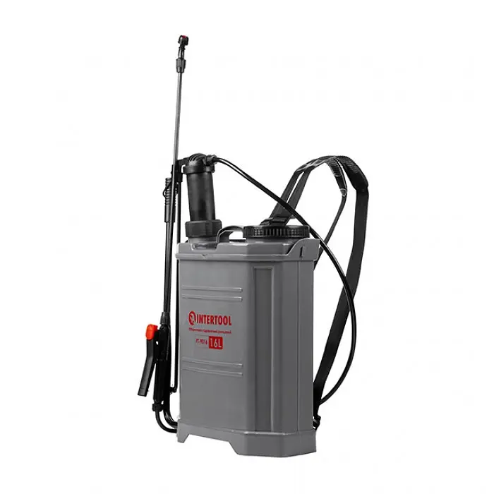Обприскувач гідравлічний ранцевий 16 л. INTERTOOL FT-9016 - фото 2