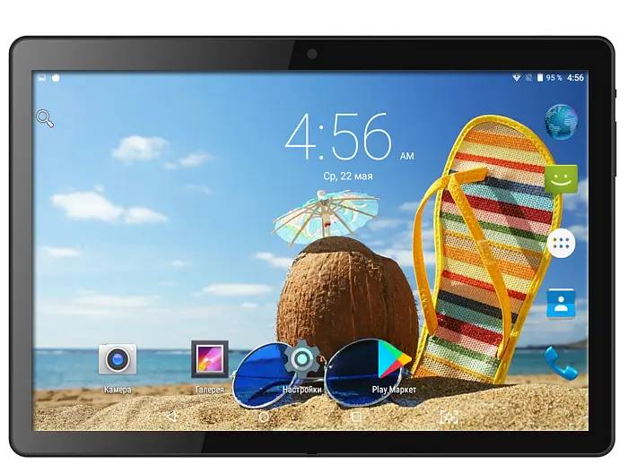 Планшет-телефон Hoozo MT116 2GB RAM Black + Чохол-клавіатура + Карта пам'яті 64GB - фото 4