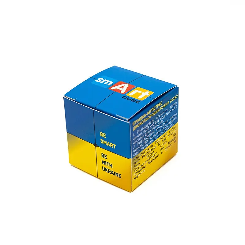 Кубик рубика "Прапор України" Smart Cube SCU222 2х2 - фото 3