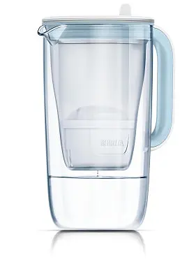Фільтр-глечик Brita ONE LED MXpro скляний синій (1061076) - фото 3