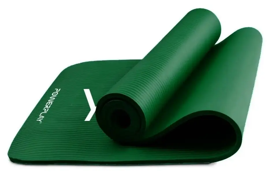 Килимок для йоги та фітнесу PowerPlay 4151 NBR Performance Mat Зелений (183x61x1.5) (PP_4151_Green) - фото 3