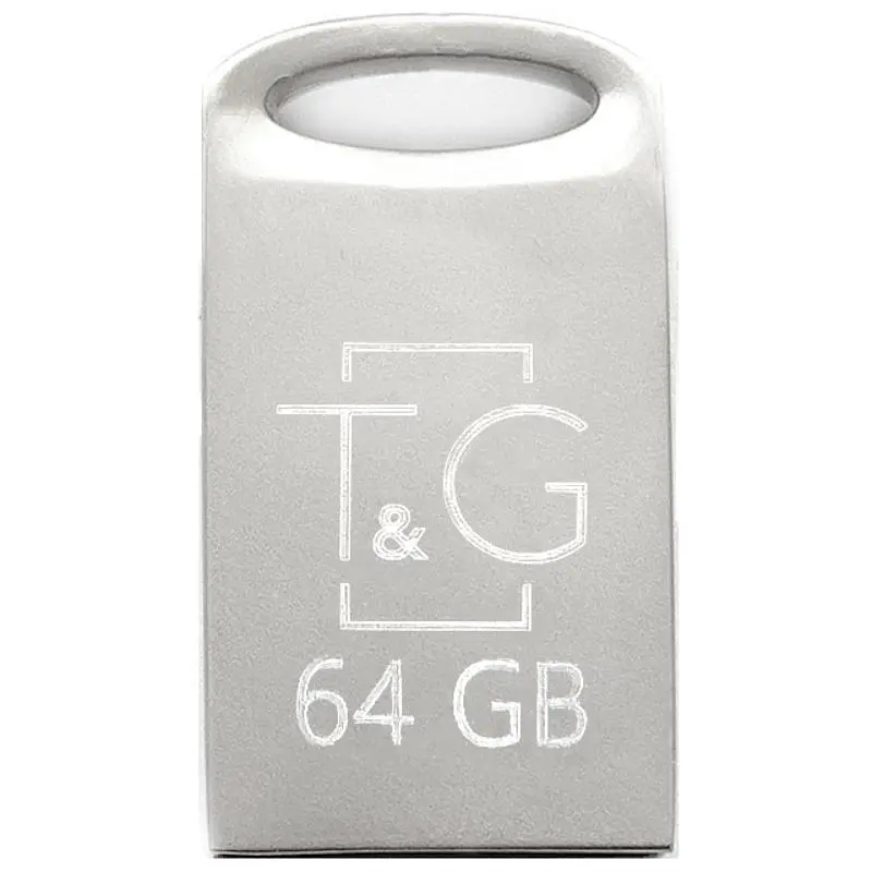 Флеш-накопичувач USB 64GB T&G 105 Metal Series Silver (TG105-64G) - фото 2