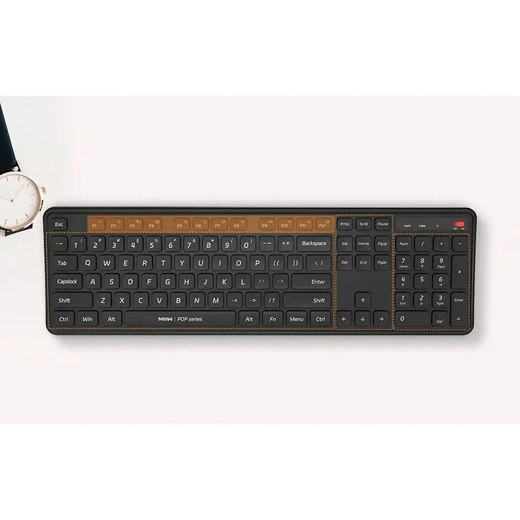 Комплект (клавіатура + миша) MiiiW Keyboard and Mouse Combo Gen 3 PB03 Black (MW24PB03) [131898] - фото 3