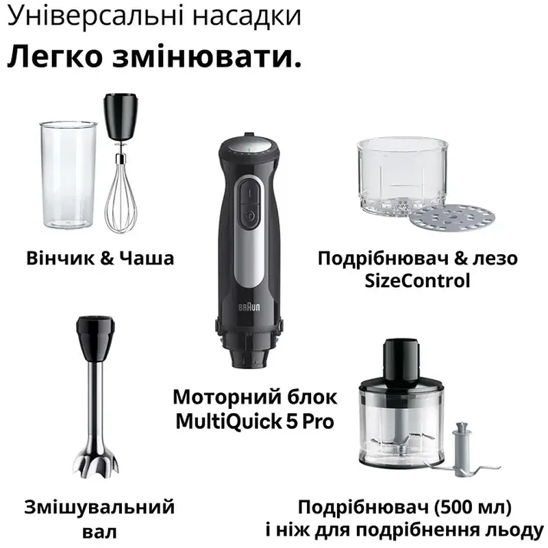 Блендер BRAUN MQ55254M - фото 8