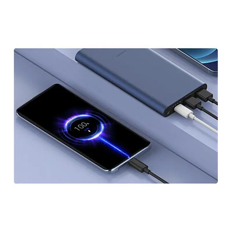 Внешний аккумулятор Xiaomi павербанк Mi Power Bank 3, 10000mAh 22.5W Silver (BHR5078CN) - фото 5