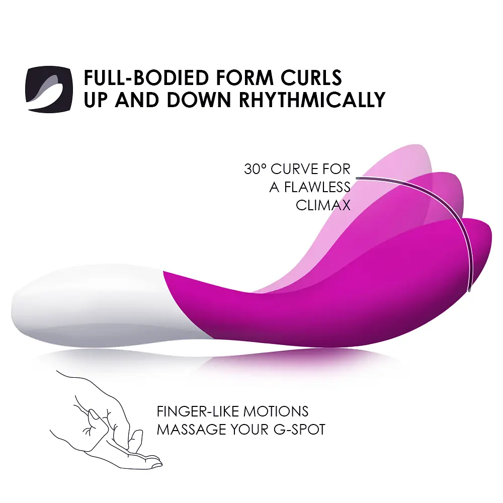 Вибратор Lelo Mona Wave 19.5 см розовый - фото 7