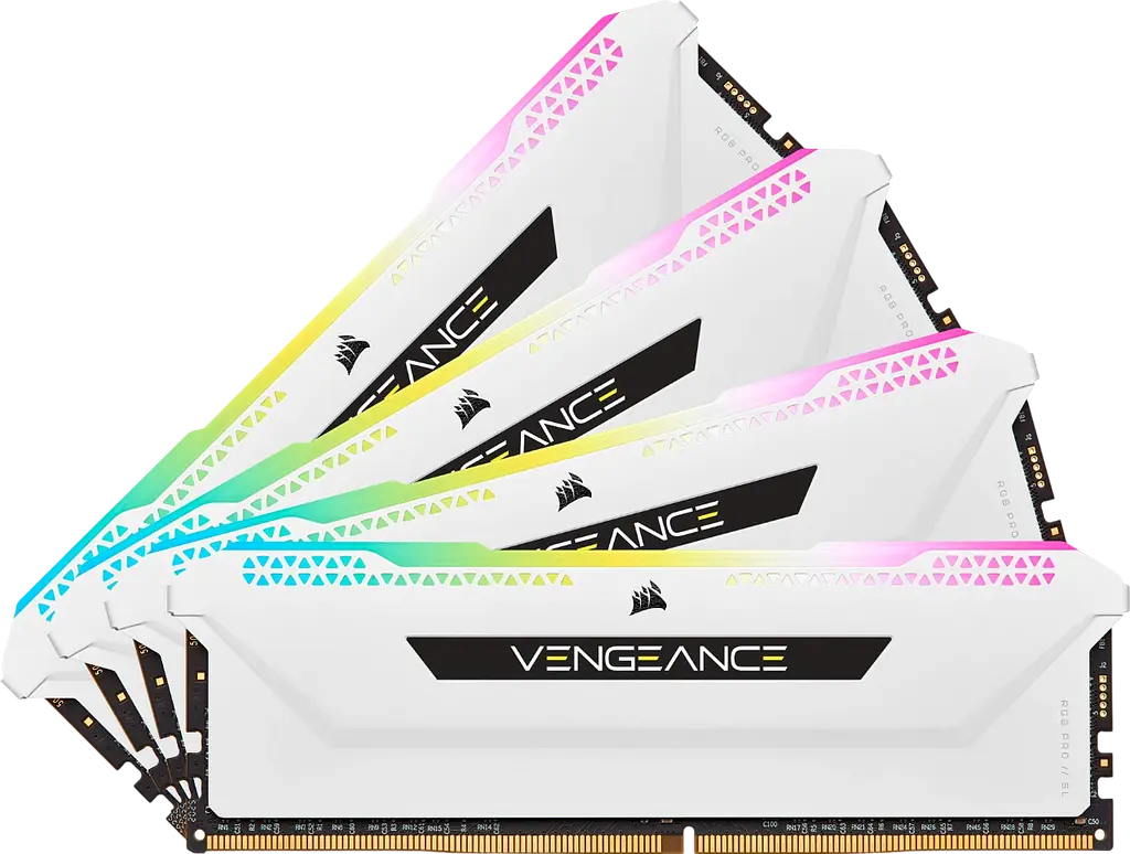 Оперативна пам'ять Corsair 32GB (2x16GB) DDR4 3600MHz Vengeance RGB Pro SL White (CMH32GX4M2D3600C18W) - фото 3