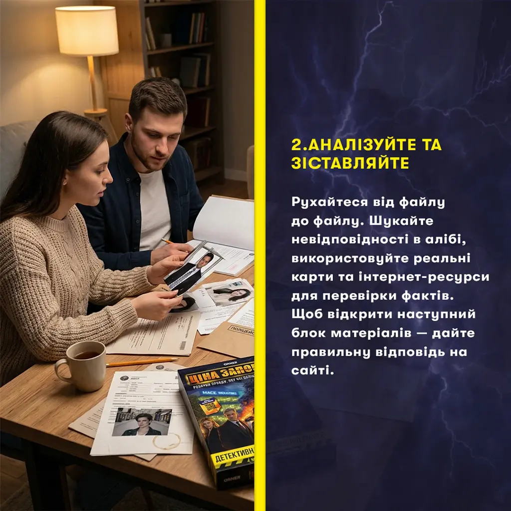 Детективна гра-розслідування «Ціна заповіту» - фото 8