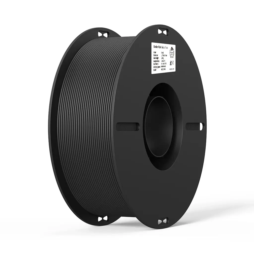 Пластик для 3D-принтера Creality PLA 2х1 кг, 1.75 мм, білий+чорний (3301010337) - фото 3