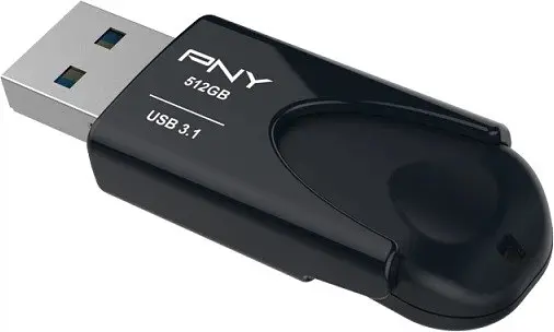 Флеш накопичувач PNY 512 GB Attache 4 USB 3.1 (FD512ATT431KK-EF) - фото 2