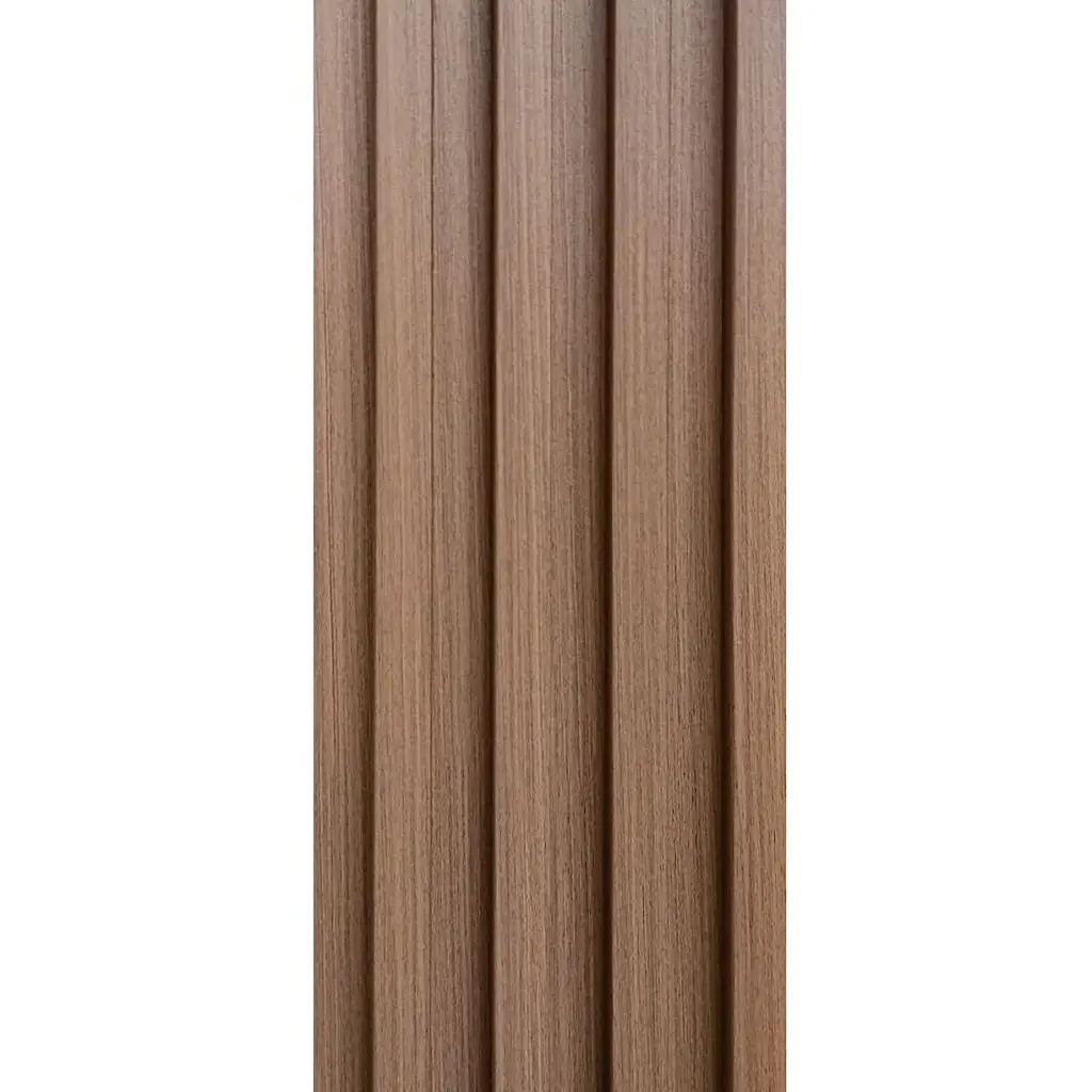 Декоративна стінова рейка Sticker Wall 160x23x3000мм (D) SW-00001538 Коричнева - фото 5