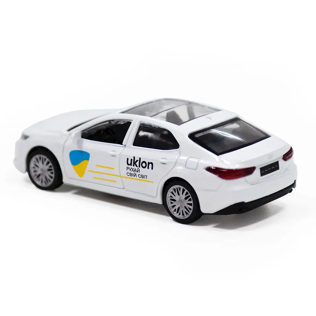 Автомодель TechnoDrive Toyota Camry Uklon, біла (250291) - фото 4