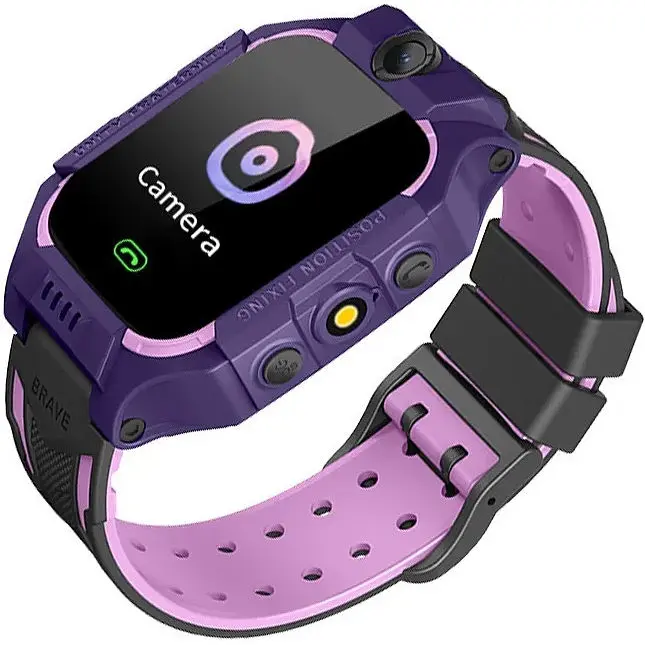 Дитячий смарт-годинник Smart Baby Watch Q19 Purple (16508-hbr) - фото 6