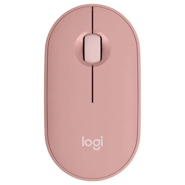 Миша Logitech Pebble Mouse 2 M350 Tonal Rose (910-007014)